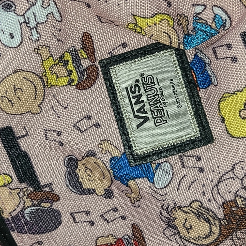 Vans Mini Backpack with Peanuts Characters on Pink - image 2